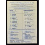 1963 and 1964 Chelsea v Great Britain Olympic XI Football Programmes dates 16 Dec and 20 Jan^ plus 6