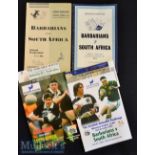 1952-2000 Barbarians v South Africa Rugby Programmes (4): The flimsier 1952 and standard 1961 (