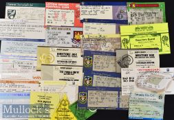 Collection of 1990/91-02/03 Tottenham Hotspur Football Match Tickets includes 90/91 (x1)^ 92/93 (