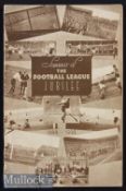 1938/39 Everton v Liverpool Football League Jubilee Football Programme date 20 Aug^ Note: Matt Busby