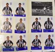 Approx. 80 Hertha Berlin Signed Photographs includes di Martino^ Fathi^ Marx^ Chahed^ Ludwig^ and