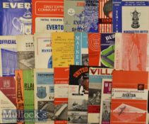 1965/66 Everton Home and Away Football Programmes consisting of (H) 21x League and 3x FAC^ (A) 21x