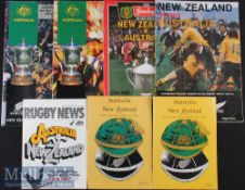 1979-1988 Australia/New Zealand Rugby Programmes D (7): Australia v New Zealand 1979; 1st & 3rd