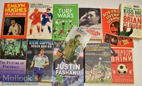 Collection of Football Books biographies^ autobiographies^ history etc^ including Viv Anderson First