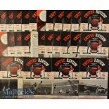 1960/61 Manchester United Home Football Programmes to include Nos 1-31^ excluding No 30^ condition