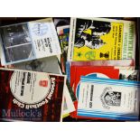 League Cup and FA Cup Semi Finals Football Programmes from 1960s onwards plus Europeans and