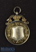 BEFC 1925/26 Silver Medal engraved with R. Clipson^ born in Lincoln 1899^ a full back who started