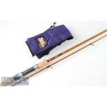 Fine and as new Bruce & Walker “Ray Walton Specialist No.1” Hexagraph carbon rod – 11ft 3in pc split