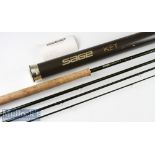 Good Sage Z-Axis Generation 5 carbon salmon fly rod ser. no. ABA0861 – 15ft 4pc line 10# wt - 9 7/
