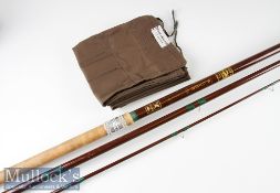 Bruce & Walker “Flyer Match 13S” hollow fibre glass match rod – 13ft 3pc -28” cork handle and