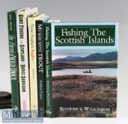 Collection of Scottish Salmon and Other Trout Fishing books (5) - Roderick Wilkinson “Fishing The