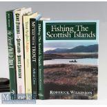 Collection of Scottish Salmon and Other Trout Fishing books (5) - Roderick Wilkinson “Fishing The