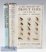 2x Books on Trout Flies – T Donald Overfield – “Famous Trout Flies and Their Originators” 1st ed