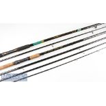 2x very good Silstar Speciman and Team Milo Bola Match carbon rods - Silstar X Loop Speciman 3.30m