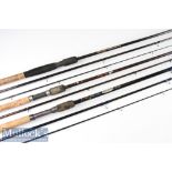 3x good carbon specimen rods – Leeda Dave Hassell GB Feeder 11ft 2pc light medium action – 2lb to