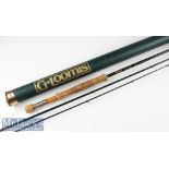 Good G Loomis “Trilogy” FR 1208 carbon fly rod -10ft 3pc line 8# with 2x Fuji style lined butt