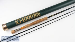 Good G Loomis “Trilogy” FR 1208 carbon fly rod -10ft 3pc line 8# with 2x Fuji style lined butt