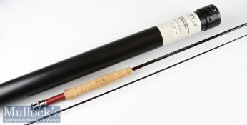 Fine and as new Orvis Clearwater Classic a mid Flex 6.5 trout fly rod – 8ft 6in 2pc line 3#, wt 2.
