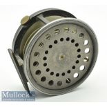 Good J J S Walker Bampton & Co Makers Alnwick “The Lennox” alloy salmon fly reel - 3.75”dia wide