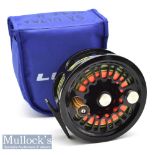 Fine Abel Made in USA Super 12 Model No 7679 wide drum salmon fly reel – 4.5” dia large arbour –