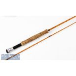 Good Hardy Bros Alnwick “The Perfection” palakona trout fly rod ser. no. H51960A c1960 -8’6” 2pc