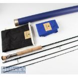 Fine Hardy Pro-AxisX Sintrix Carbon Travel Fly Rod – 9ft 4pc line 7# - bronzed screw up locking reel