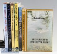 Selection of various Trout Fishing Books (6) - Brian Clarke “The Pursuit of Stillwater Trout” 1st (