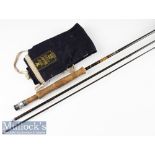 Hardy Bros Made in England “Fred Buller Graphite Drifter” fly rod – 11ft 3pc line 5#, with Fuji