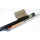 Very good David Norwich M500 Graphite brook fly rod ser. no. 3520– 7ft 2pc line 3/5#with Fuji