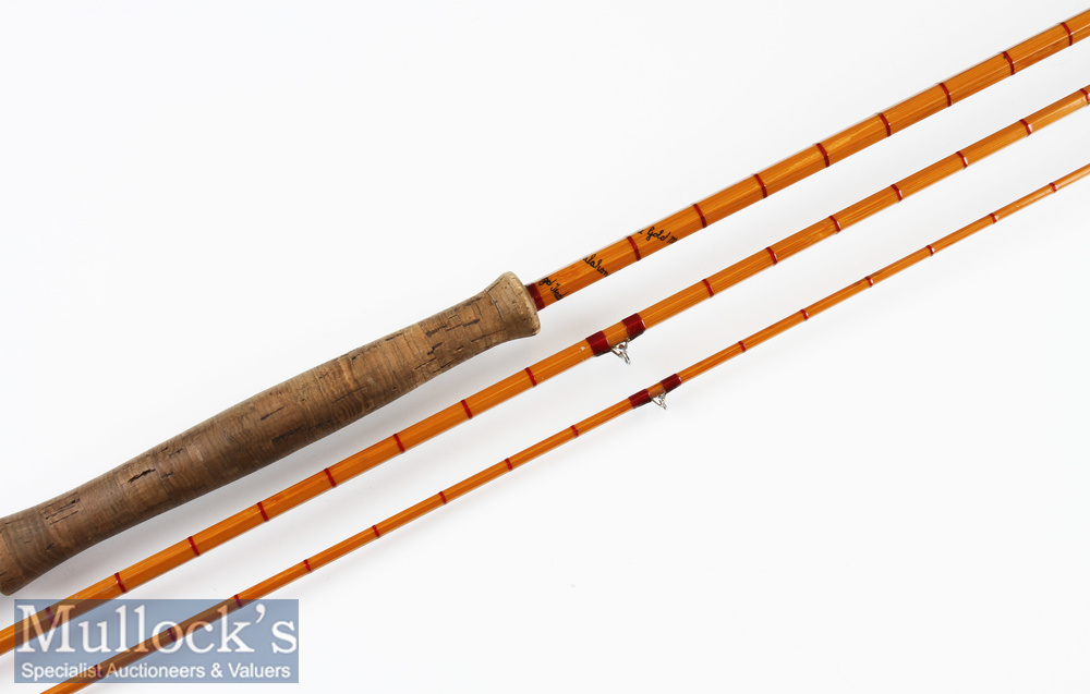 Hardy Bros Alnwick “The Gold Medal” Palakona trout fly rod ser. no. H9422 10ft 3pc with clear - Image 2 of 2