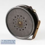 Hardy Bros Made in England The Perfect alloy sea trout/ salmon fly reel c1940s – 3 7/8” dia,