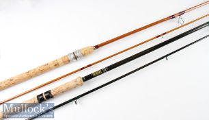 Hardy Bros Made in England “The Hardy Favourite Graphite Carp No.2” rod – 12ft 2pc with original