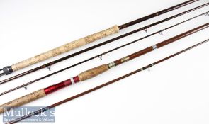 Norwegian Glass fibre and Daiwa Fibalite style salmon spinning/fly rods (2) – Asbjorn Horgard Norway