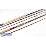 Norwegian Glass fibre and Daiwa Fibalite style salmon spinning/fly rods (2) – Asbjorn Horgard Norway