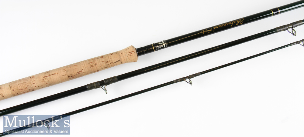 Shakespeare “Carbo Feather Lite Graphite 1728” Salmon Fly rod – 14ft 6in 3pc line 9-11# fuji style - Image 2 of 2