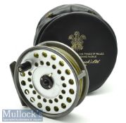 Good Hardy Bros England Viscount 140 3 5/8” alloy trout fly reel smooth foot, quick release two