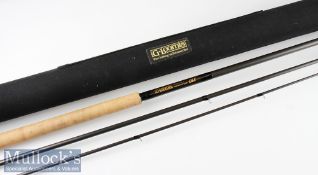 Good G Loomis GLX carbon salmon fly rod ser no FR18611/12-3 – 15ft 6in 3pc line11/12# - fuji style
