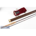 Good Hardy’s Made in England “The Hardy Sovereign” carbon/graphite brook fly rod - 7ft 6in 2pc