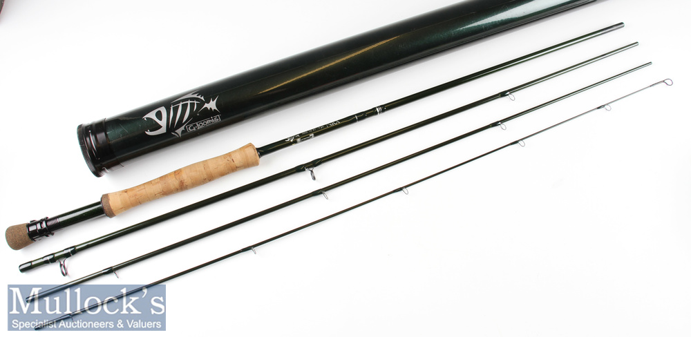 Good G Loomis NRX Carbon Travel Trout Fly Rod – 10ft 4pc line 7# - black anodised screw locking