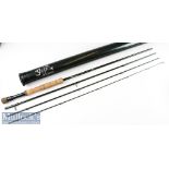 Good G Loomis NRX Carbon Travel Trout Fly Rod – 10ft 4pc line 7# - black anodised screw locking