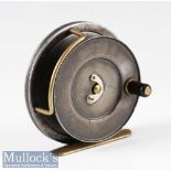 Hardy Bros Alnwick “The Sunbeam” Dup. Mk.II alloy fly reel – 3.25” dia (largest size) – with