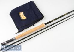 Fine Bruce and Walker Hand Built “Century River Trout” carbon fly rod - 11’3” 3pc line 4-6#, with