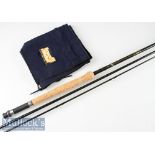 Fine Bruce and Walker Hand Built “Century River Trout” carbon fly rod - 11’3” 3pc line 4-6#, with