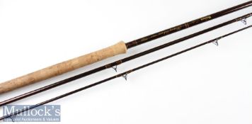 Good Daiwa “Osprey Salmon” carbon fly rod – 14ft 3pc line 9/10# - 26.25” trumpet style cork
