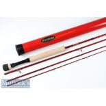 Fine and unused Sage Method 796-4 Konnetic Technology Travel Fly Rod – 9ft 6in 4pc – wt 3 11/16