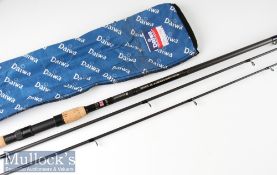 Fine and as new Daiwa Made in Great Britain “Powermesh X” PMX 2112B Barbel Specialist rod – 12ft 3pc