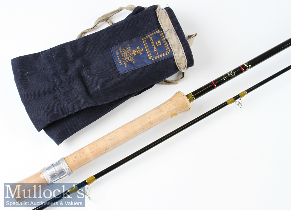 Fine as new Hardy Bros Made in England “Fibalite Spinning” brook spinning rod – 7ft 2pc in