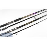 2x very good Diawa and Browning beach casting carbon rods – Daiwa U.K “Strike Force X” 12ft 2pc