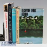 Collection of various Fly-Fishing books (4) - 2x Geoffrey Bucknall-“Reservoir Trout Fishing” 1st (