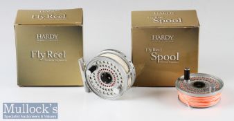 Fine Hardy Sirrus 5/6 Precision Engineered Fly reel and spare spool – serial no A19813 –